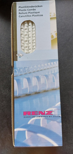 Renz plastikbinderücken für - renz,