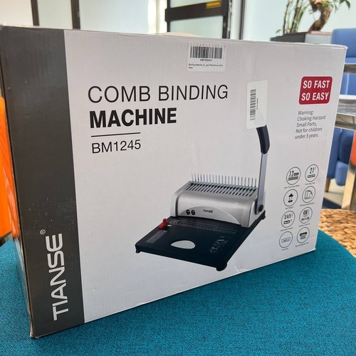 Tianse bm1245 bindemaschine - bindemaschine, a4
