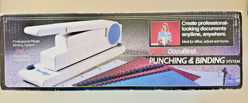 Gbc docubind punching - gbc,