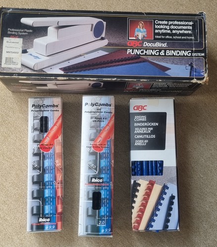 Gbc docubind punching - docubind, &