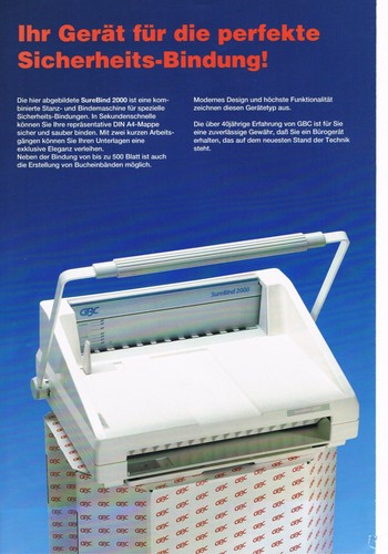 Bindegerät gbc 2000 - gbc,